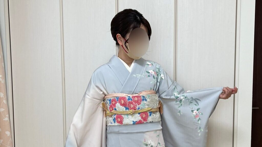 入園式の訪問着着付け 橿原市